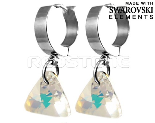 Náušnice Swarovski Elements RED8056